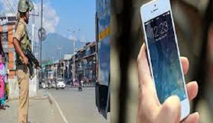 जम्मू-कश्मीर में आज से मोबाइल सेवा शुरू…