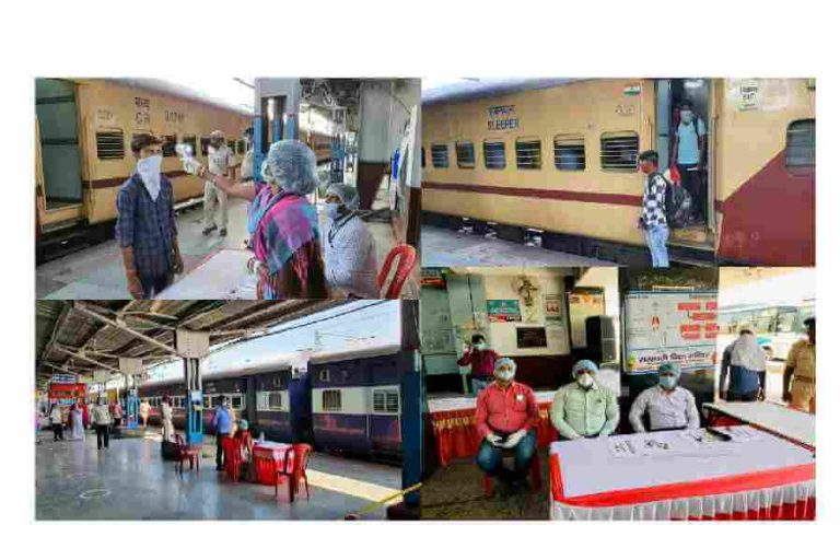 9337 प्रवासियों को लेकर स्पेशल ट्रेन पहुंची मुजफ्फरपुर, 24 मेडिकल टीम थी तैनात…
