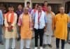 वीआईपी पार्टी के प्रत्याशी के समर्थन में बहरौली में चला जनसंपर्क अभियान