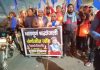 भीम आर्मी के पूर्व जिला अध्यक्ष रॉनजीत जॉन के हत्यारे को सजा दिलाने के लिए सरैया में निकाला गया कैंडल मार्च।