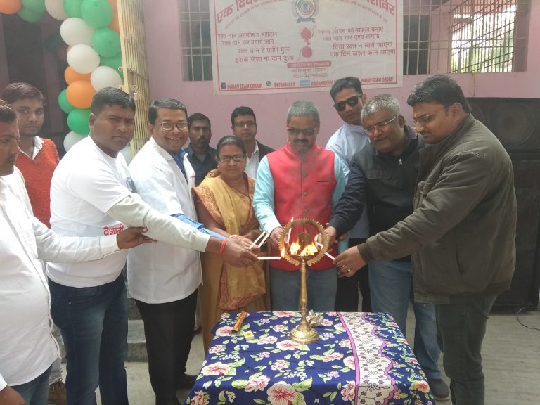 सरैया प्रखंड के बहिलवारा गोविंद पंचायत के सिउरी गोपीनाथपुर में जन्म दिवस के अवसर पर किया गया ब्लड डोनेशन कैंप का आयोजन