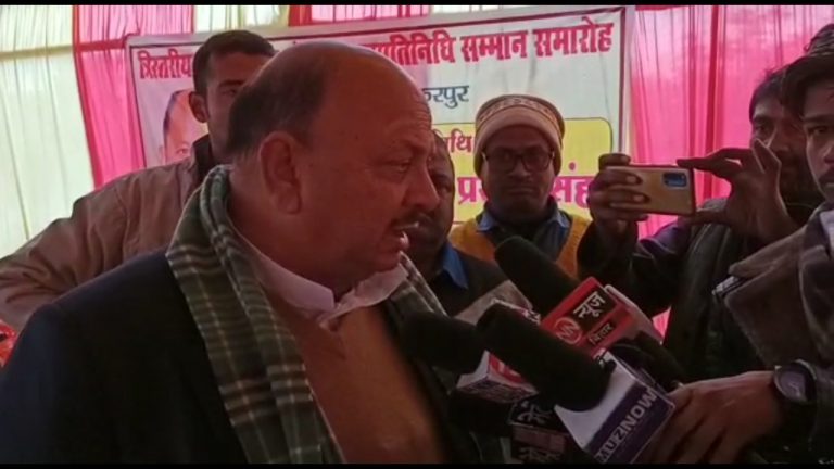 नवनिर्वाचित जनप्रतिनिधि सम्मान समारोह आयोजित किया गया